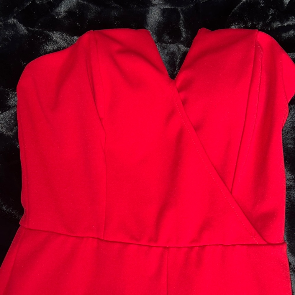 Red Jump Suit